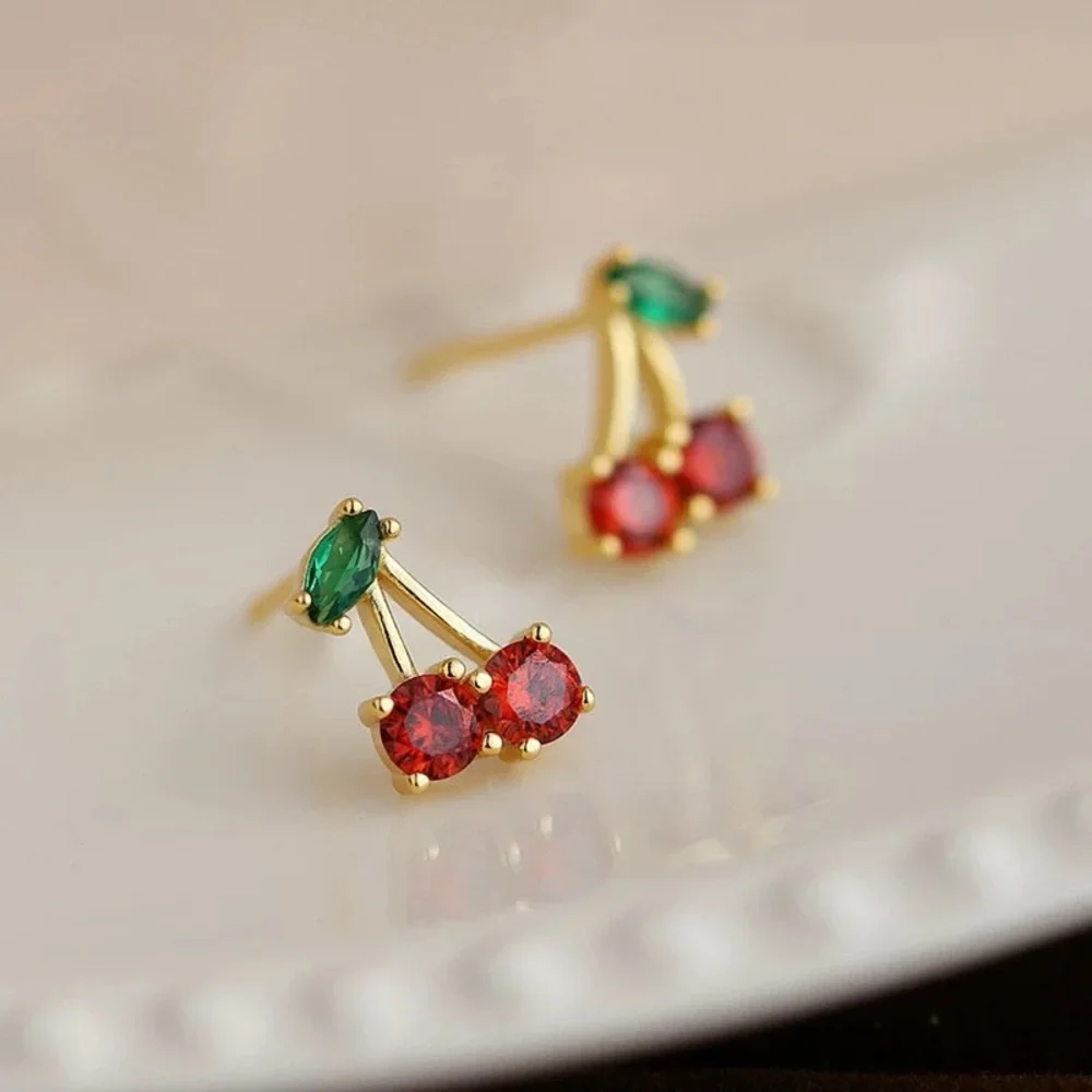 Kate Spade Cherie Cherry Drop Earrings Brand New - Picture 2 of 5